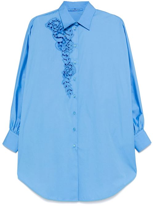 Camicia blu firodaliso ERMANNO SCERVINO | D462K385BQP74139